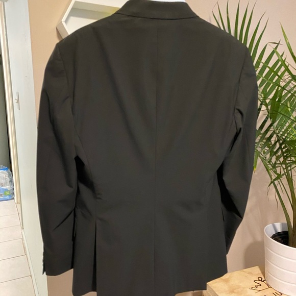 Burberry London Virgin Wool & Poly Blazer in Black - Picture 3 of 8